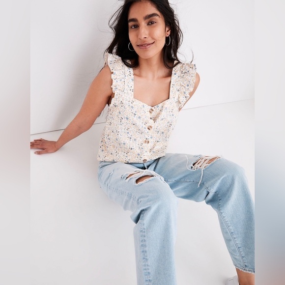 Madewell The Dadjean in Greenvale Wash: Ripped Edition, Size 28 - Picture 2 of 12